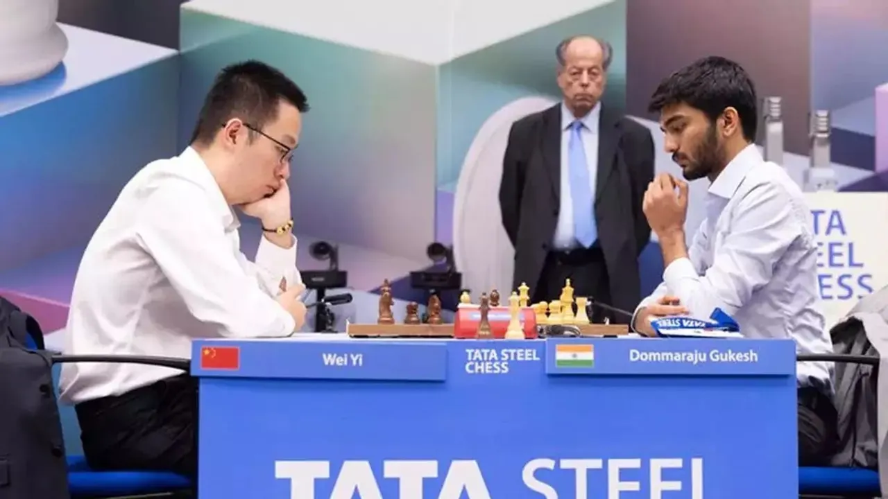 Wei Yi and D Gukesh