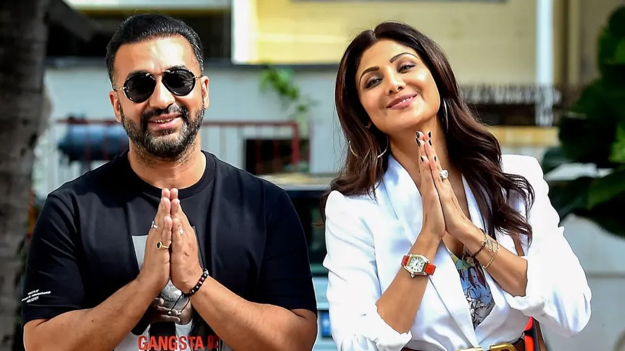 Shilpa Shetty with husband and businessman Raj Kundra