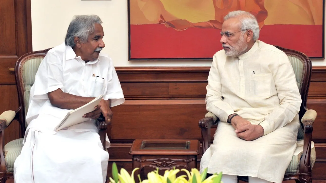 Narendra Modi Oommen Chandy