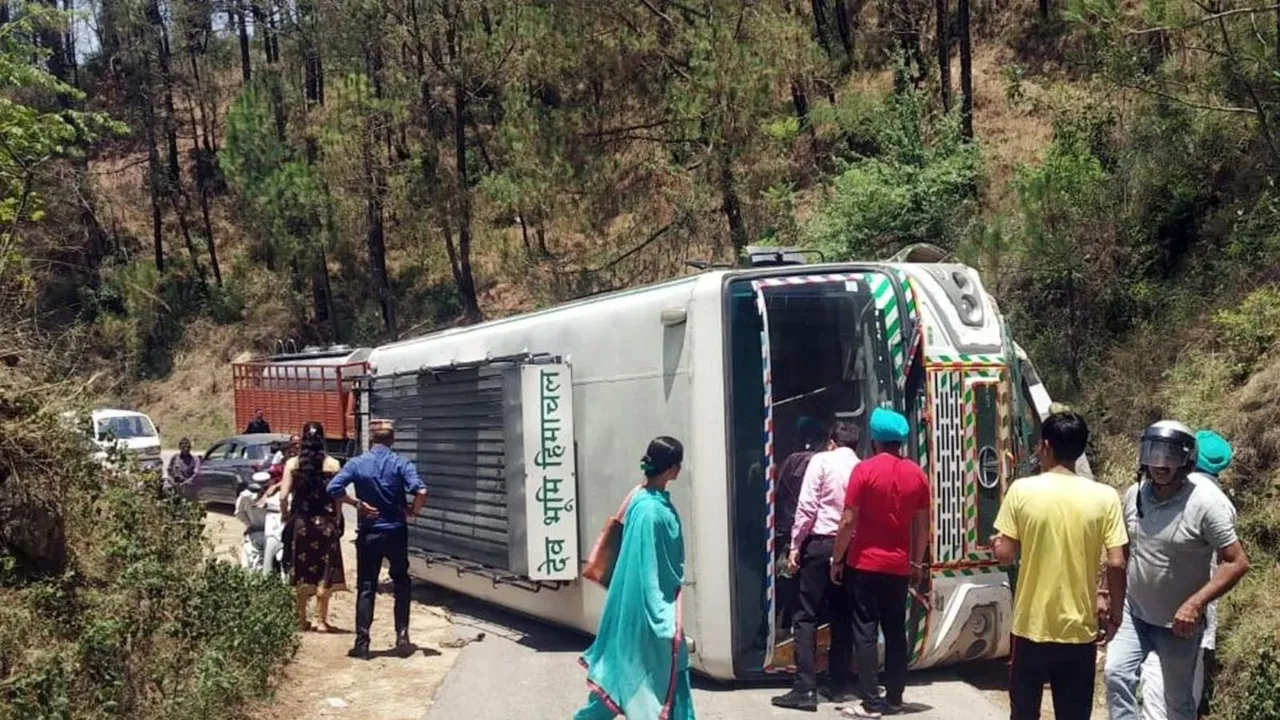 HRTC bus accident