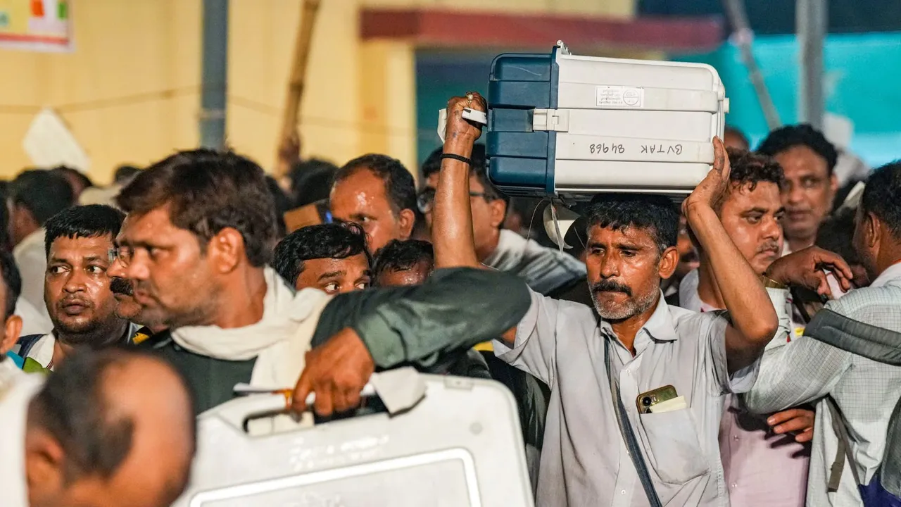 EVM Election Results 2024 Lok Sabha Elections