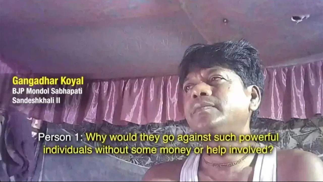 Sandeshkhali sting operation video