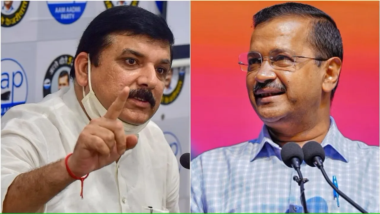 Sanjay Singh Arvind Kejriwal