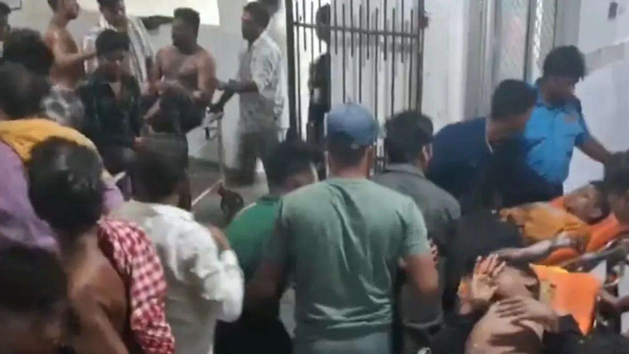 Several injured after firecrackers exploded during Lord Jagannath's Chandan Yatra festival in Puri