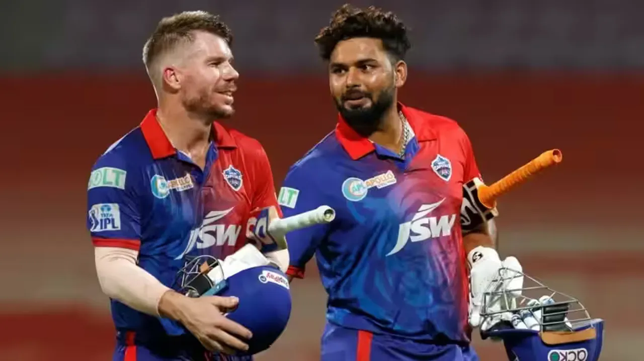 David Warner Rishabh Pant Delhi Capitals IPL