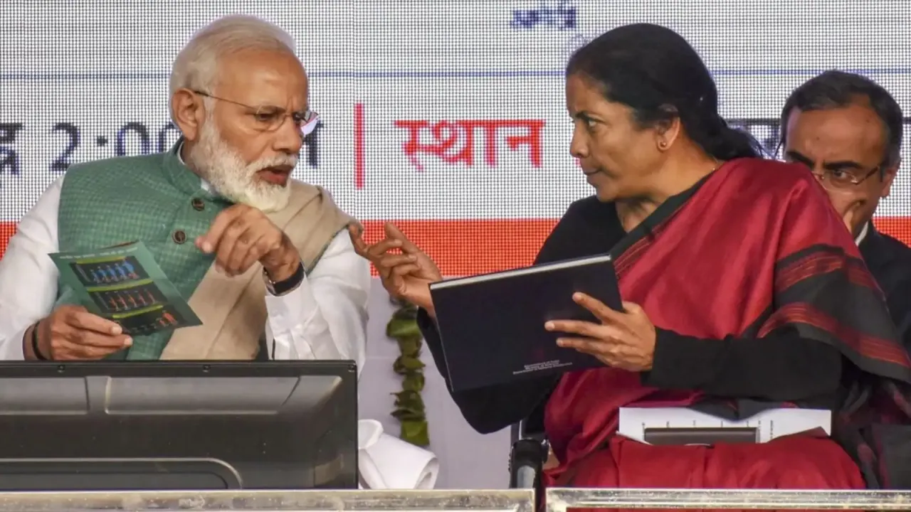 Nirmala SItharaman Narendra Modi