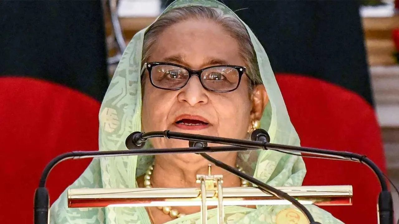 Former Bangladesh Prime Minister Sheikh Hasina (File image)