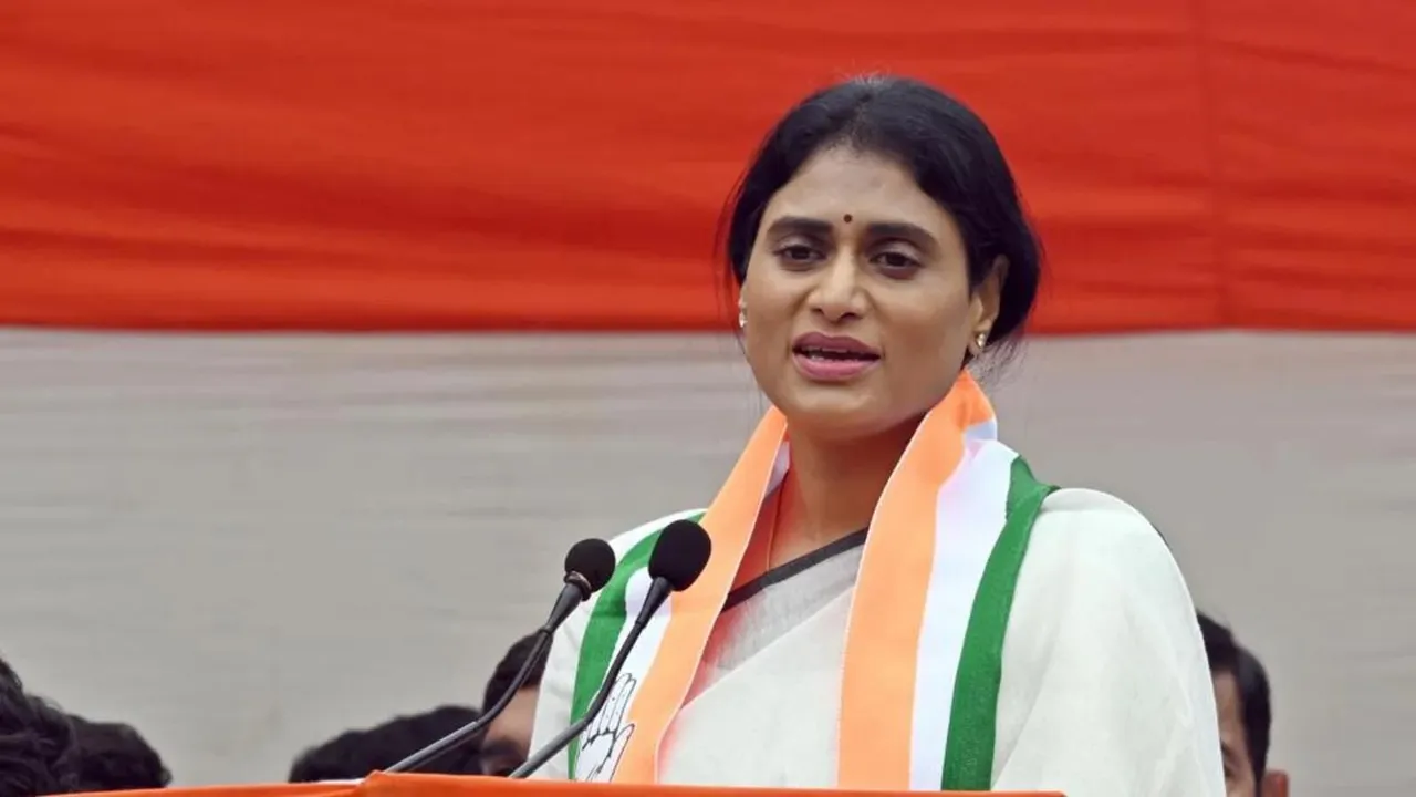 Andhra Pradesh Congress chief Y S Sharmila