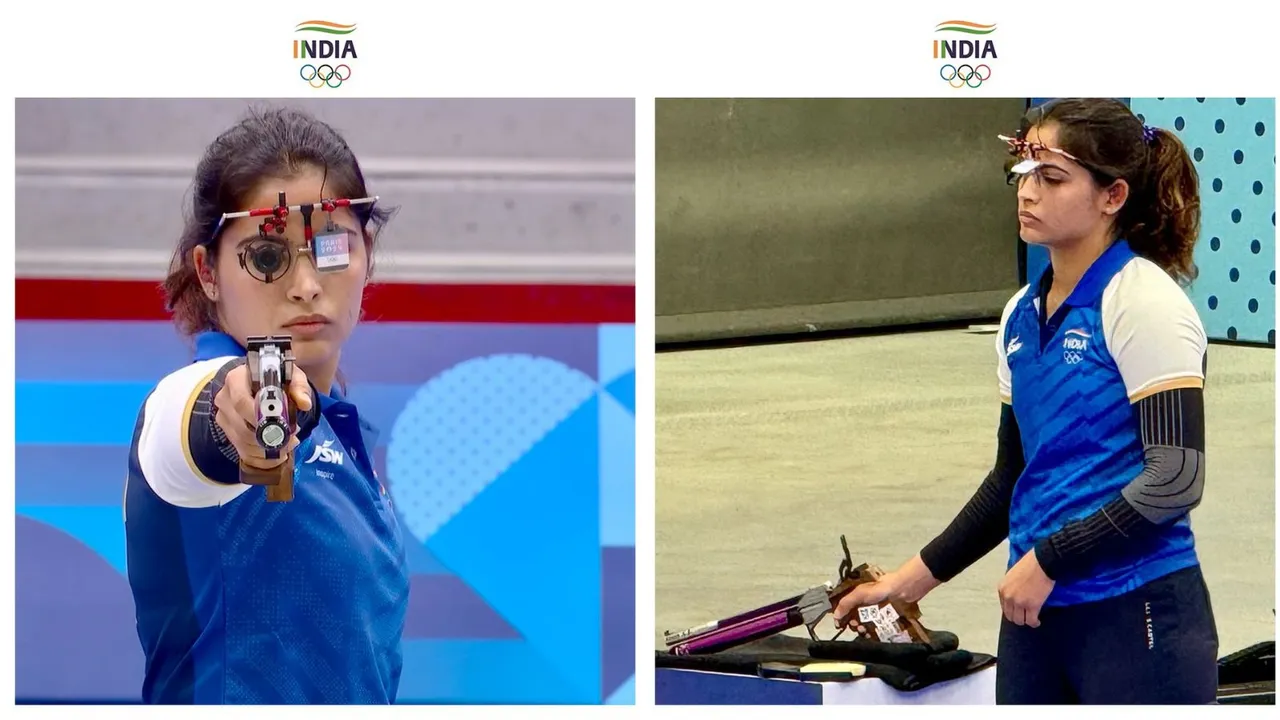 Manu Bhaker Paris Olympics