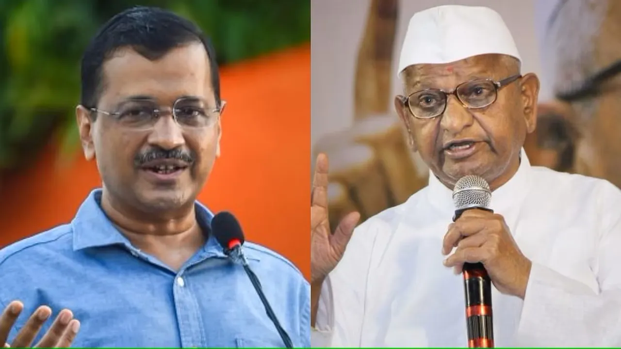 Arvind Kejriwal Anna Hazare