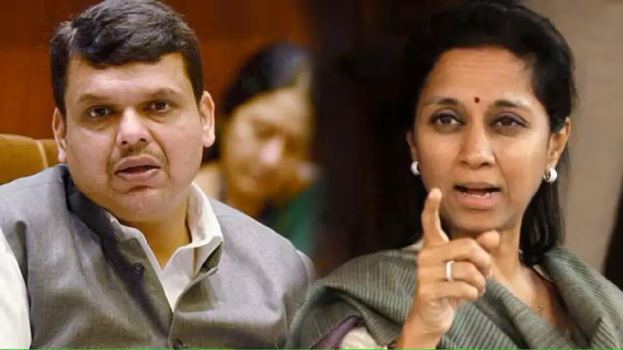 Devendra Fadnavis Supriya Sule