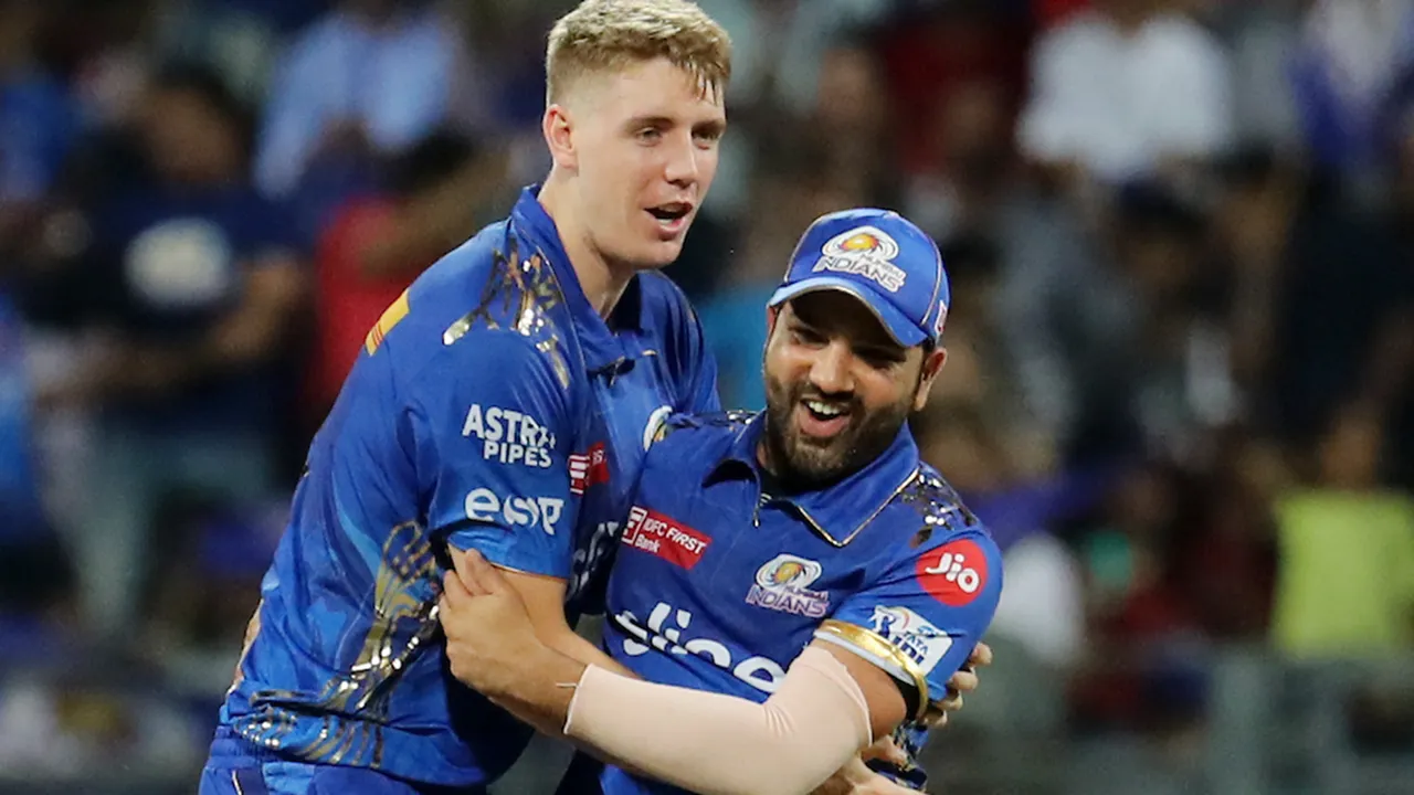 Cameron Green Rohit Sharma.png