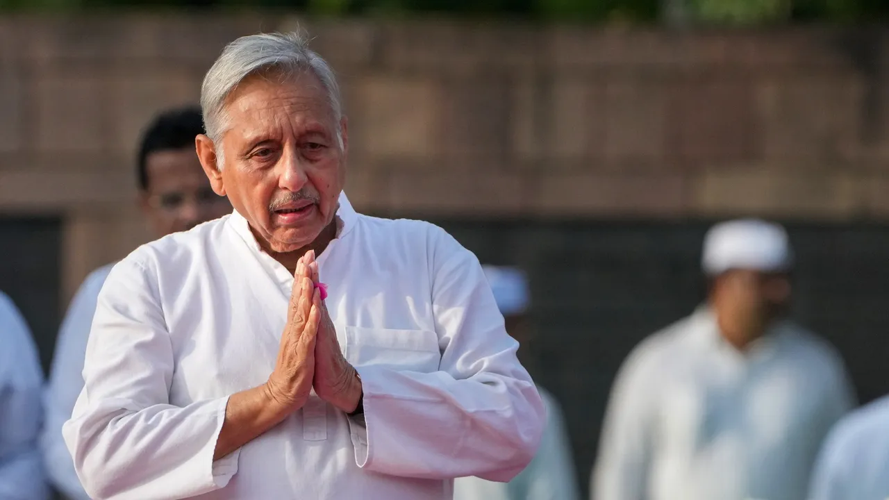 Congress leader Mani Shankar Aiyar