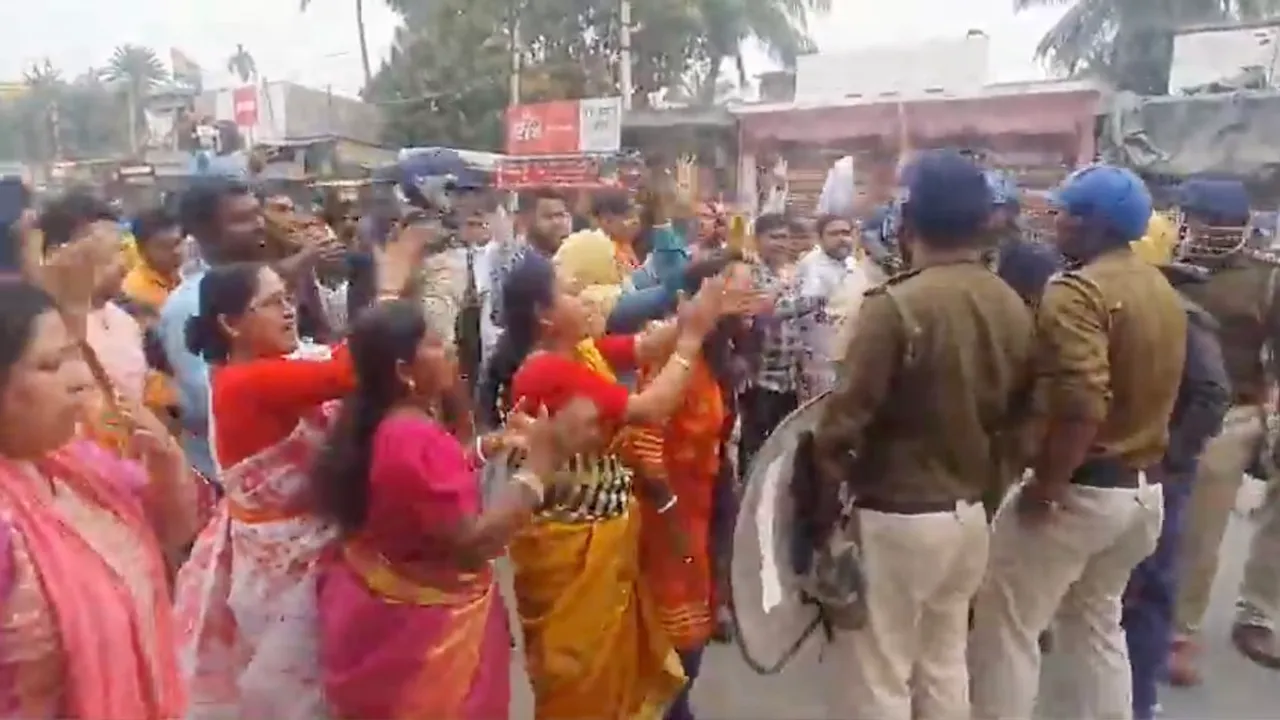 Sandeshkhali protest