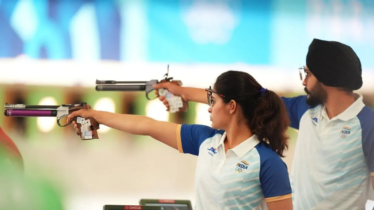 Bhaker-Sarabjot Paris Olympics