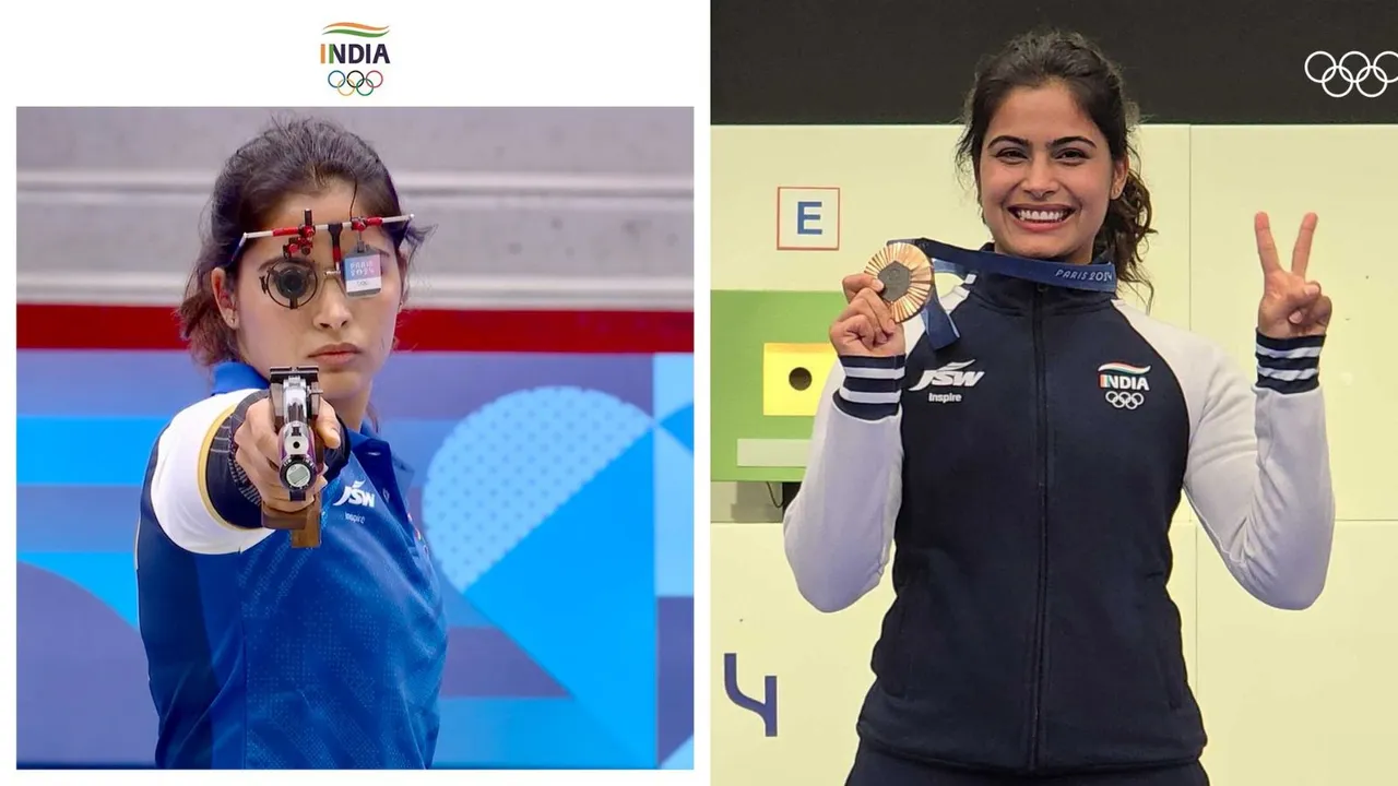 Manu Bhaker Paris Olympics