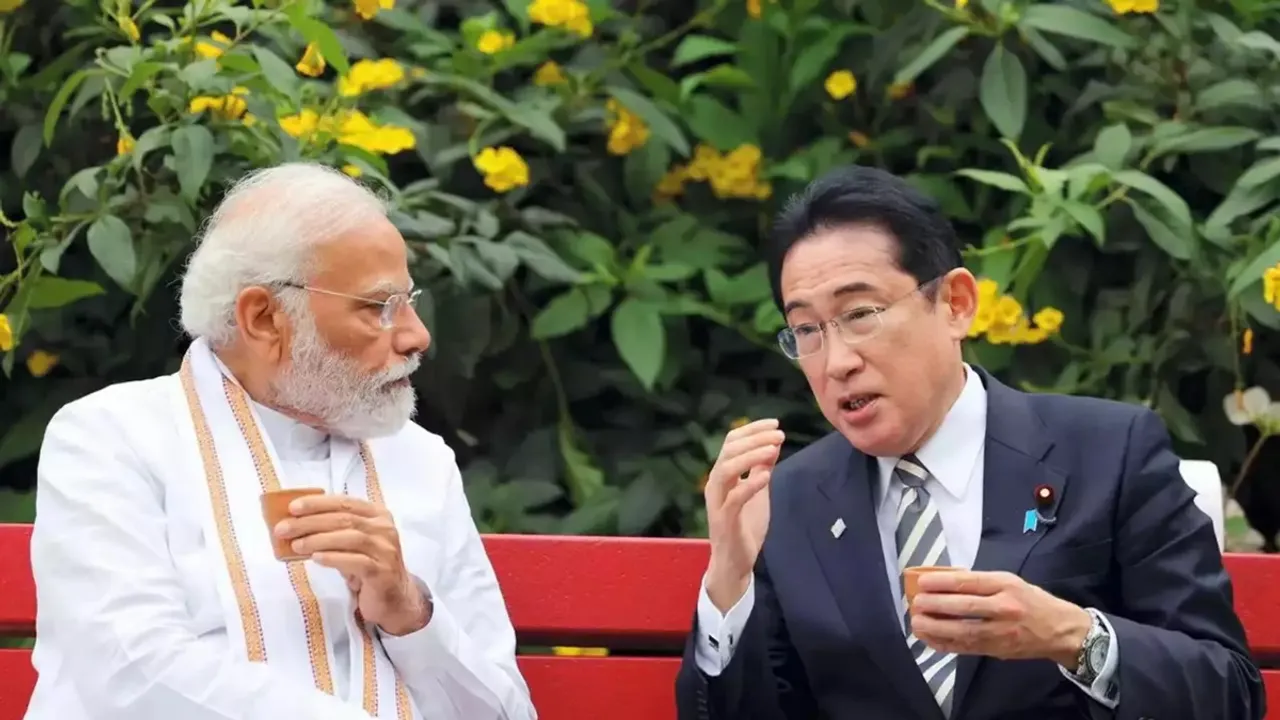 Narendra Modi Fumio Kishida