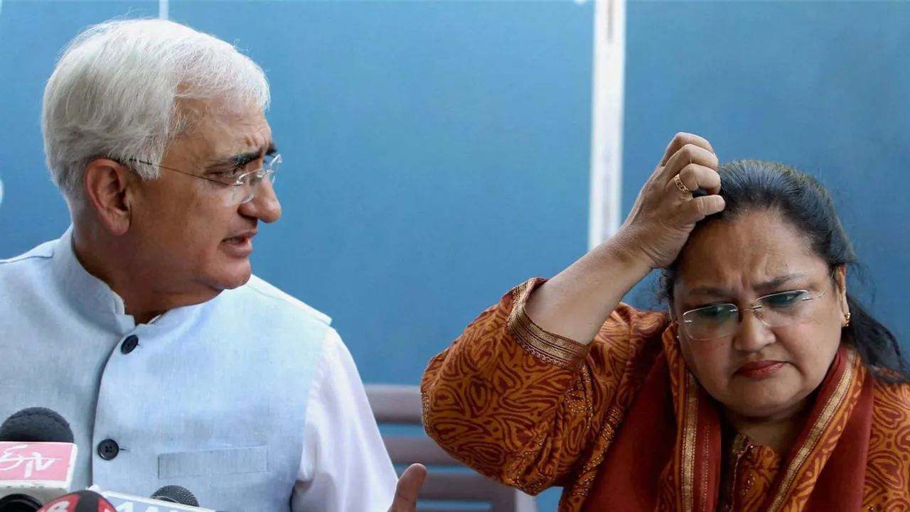 Salman Khurshid Louise Khurshid