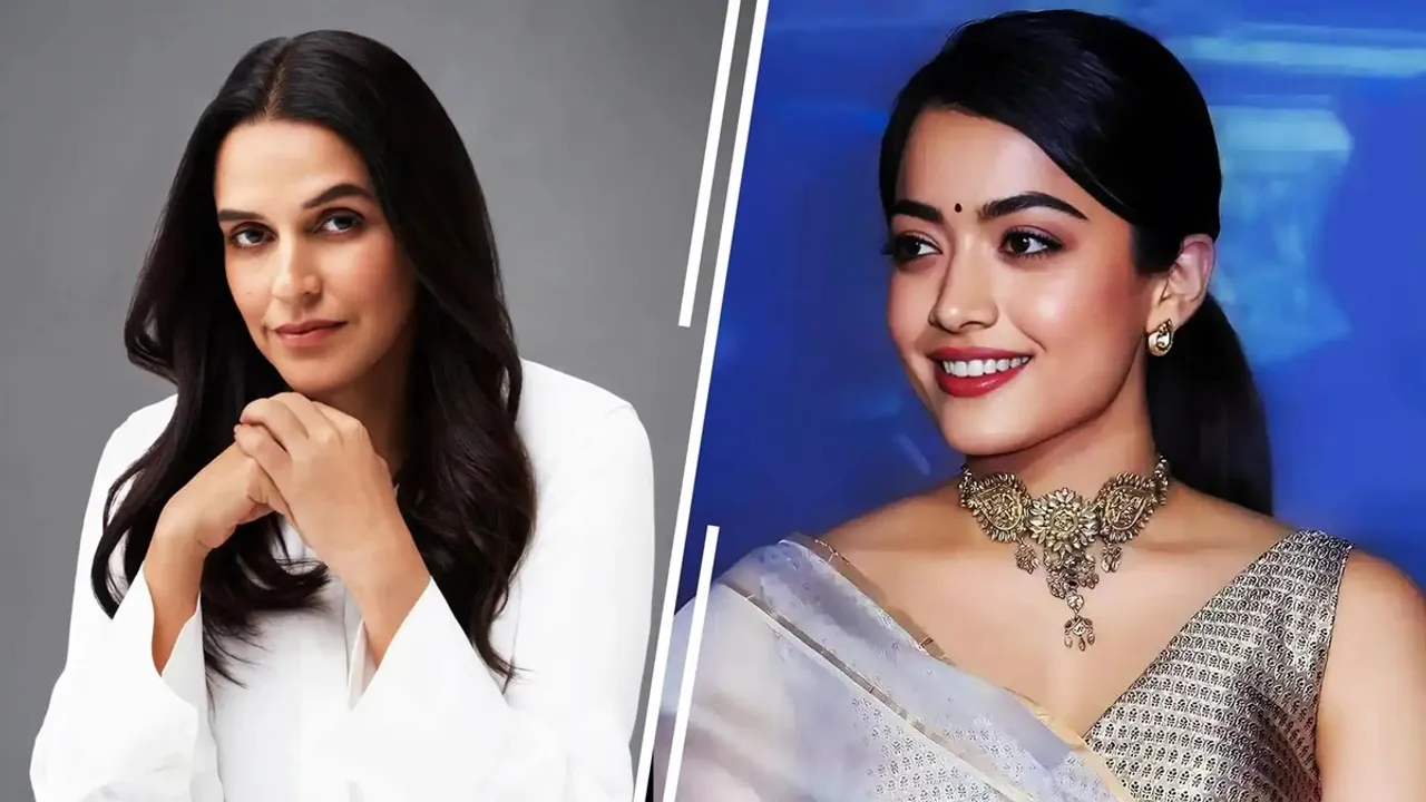 Neha Dhupia and Rashmika Mandanna