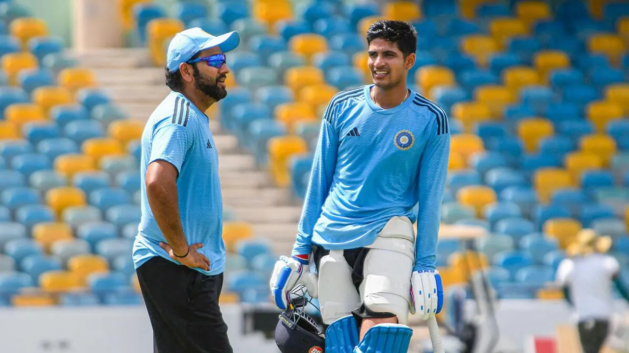 Shubman Gill Rohit Sharma