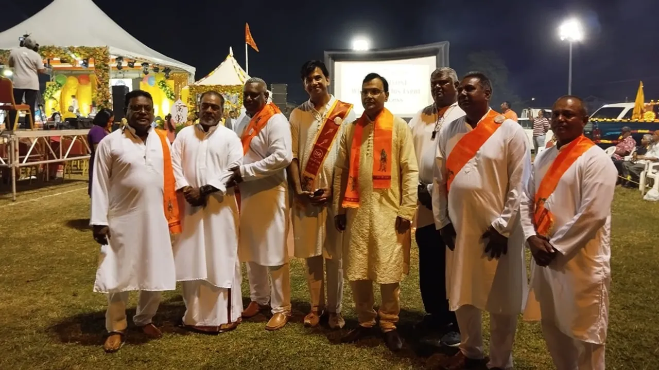 Indian Diaspora in Trinidad & Tobago on the eve of Pran Pratishtha of Shri Ram Lalla in Ayodhya
