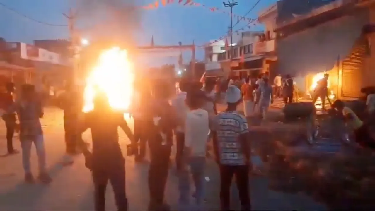 Bahraich durga puja riots