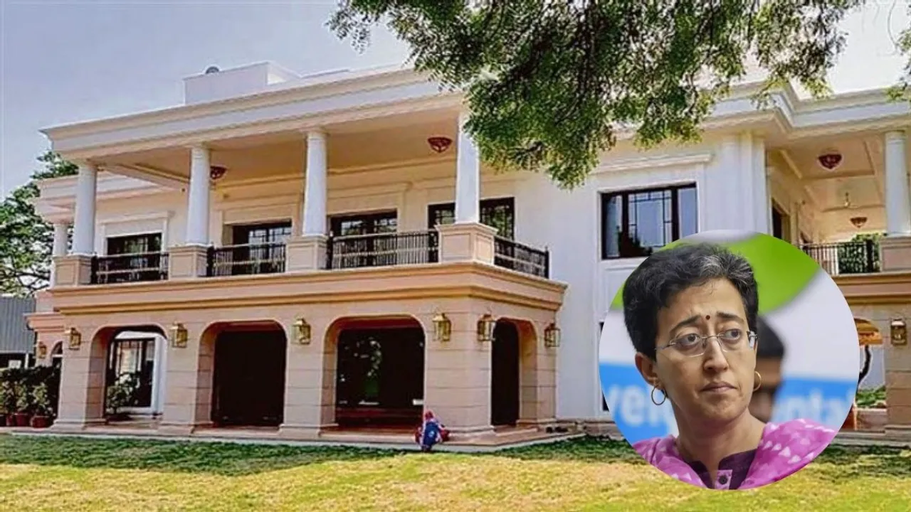 Delhi CM Atishi bungalow