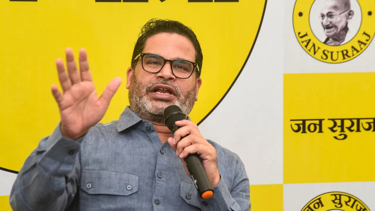 Jan Suraaj chief Prashant Kishor (File image)