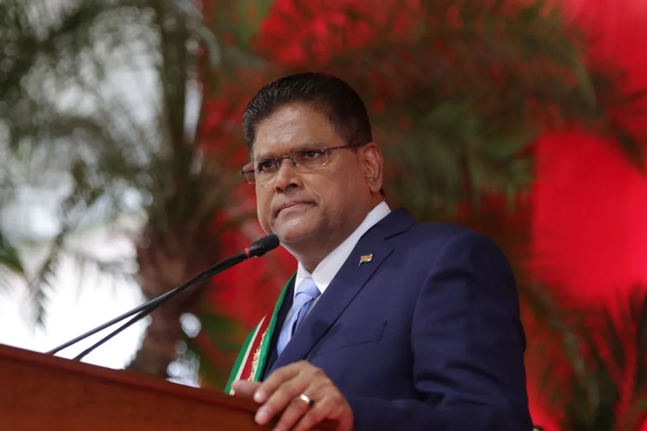 Suriname President Chandrikapersad Santokhi