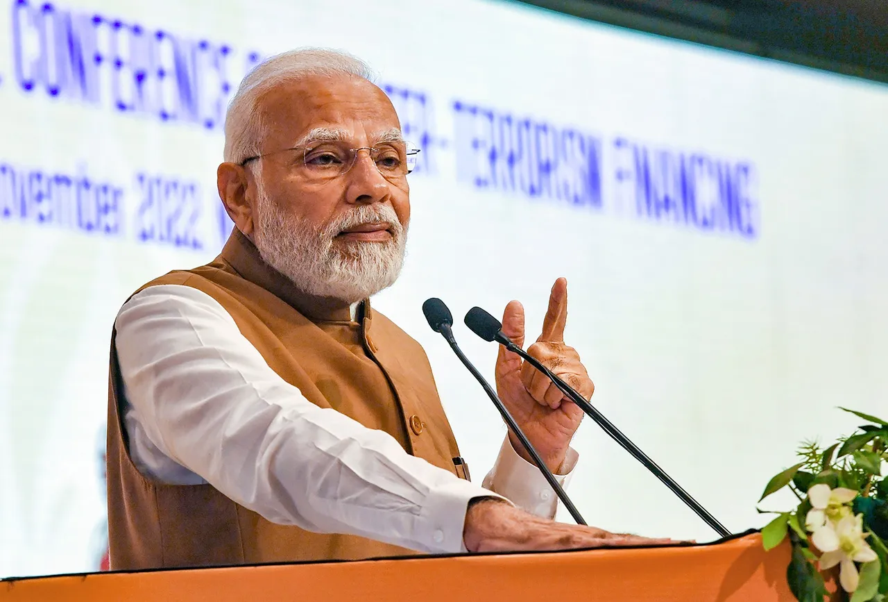 Narendra Modi on Terrorism Prime Minister