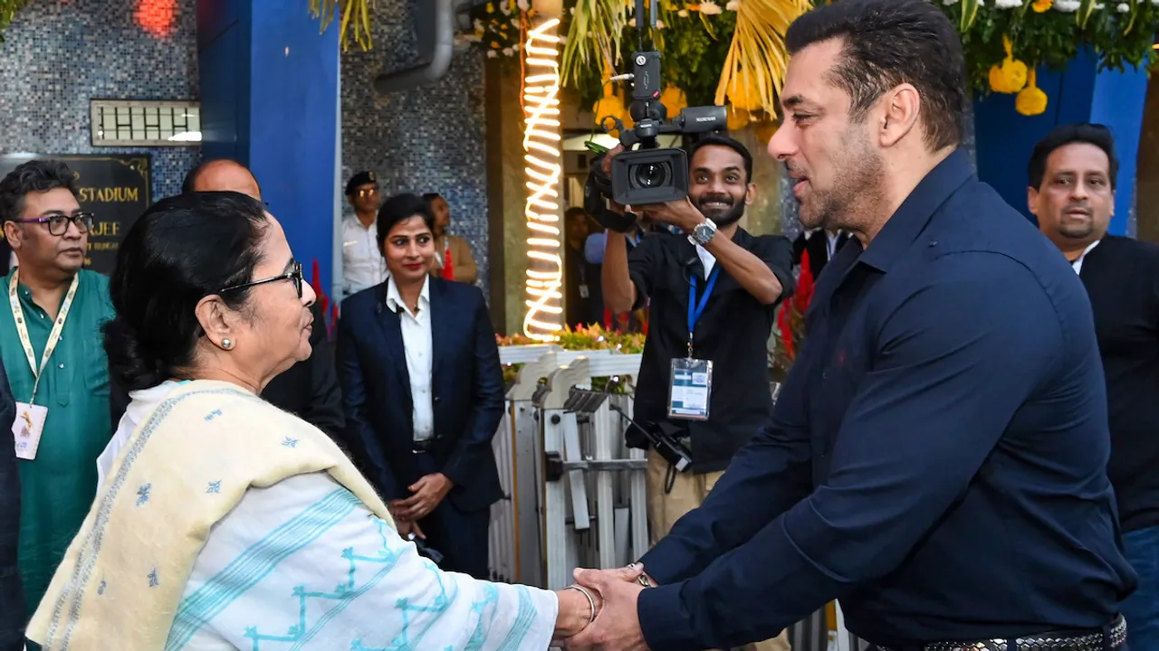 Mamata Banerjee and Salman Khan