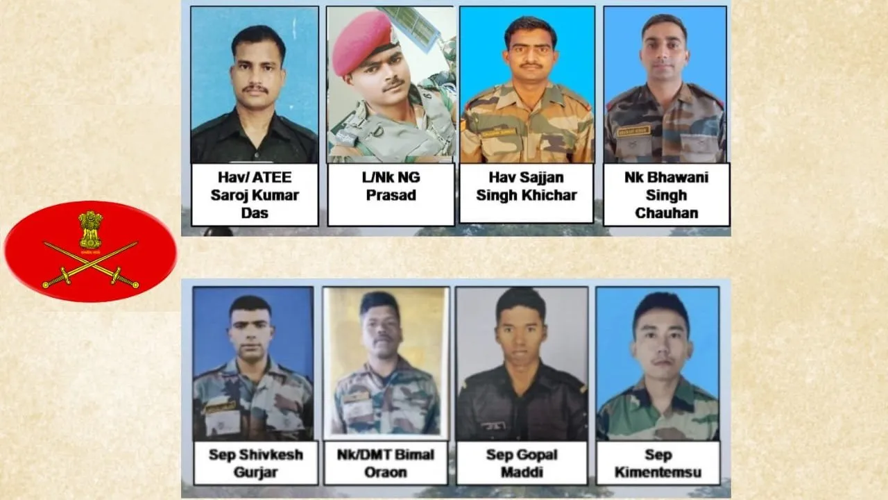 Indian Army personnel killed in Sikkim flash floods