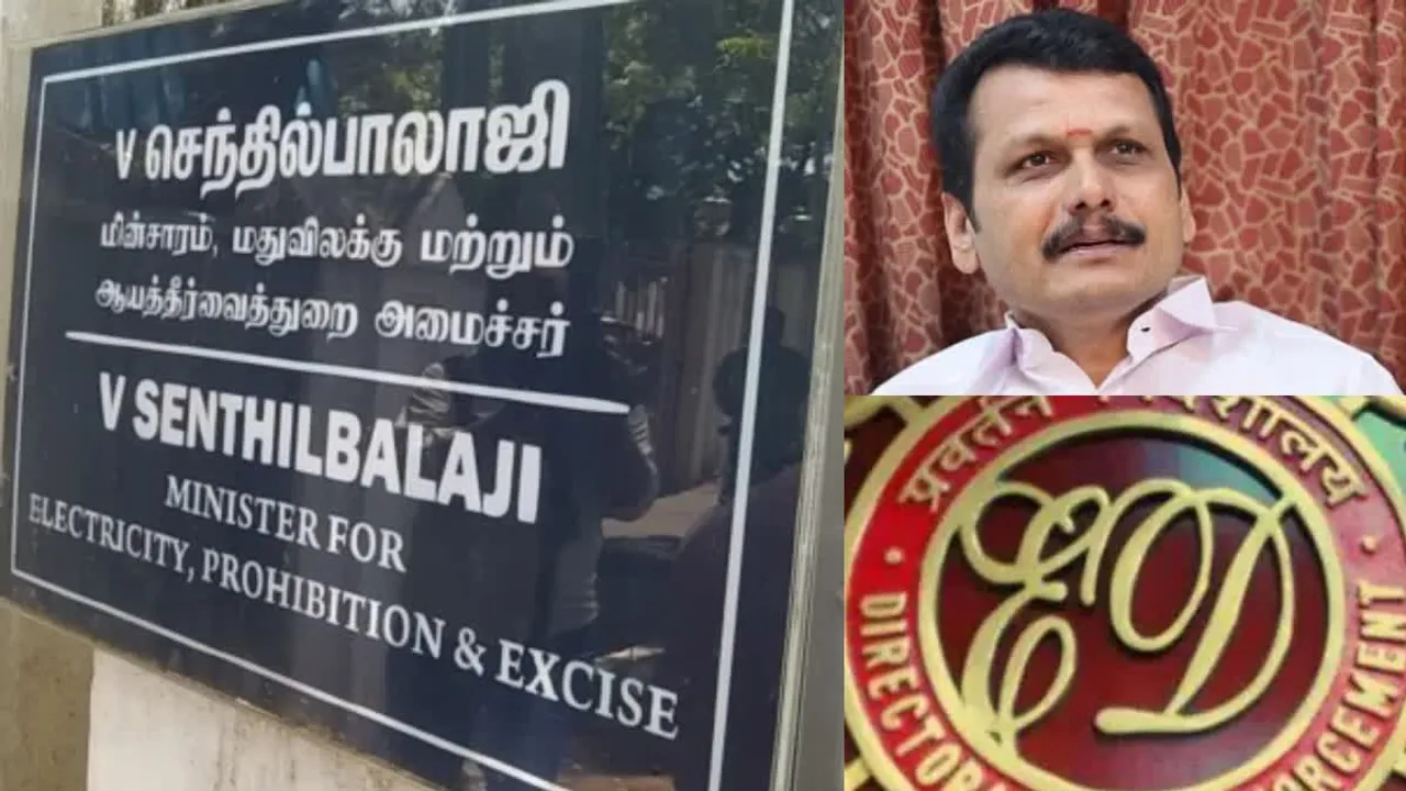 ED raids Tamil Nadu V Senthil Balaji