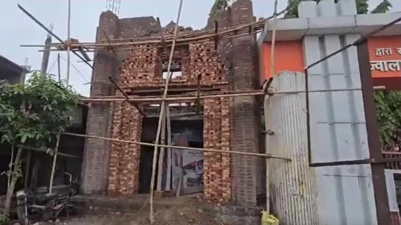 haridwar illegal mosque demolished
