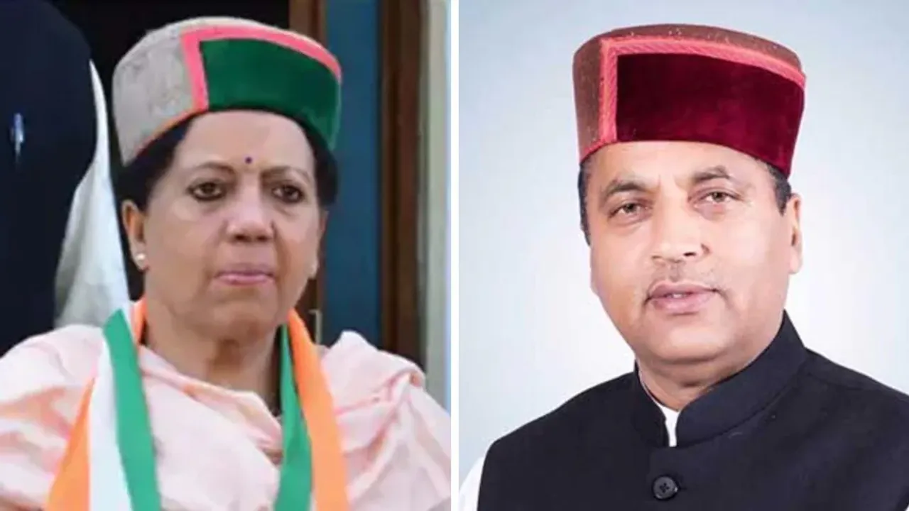 Jairam Thakur Pratibha Singh Congress BJP Himachal