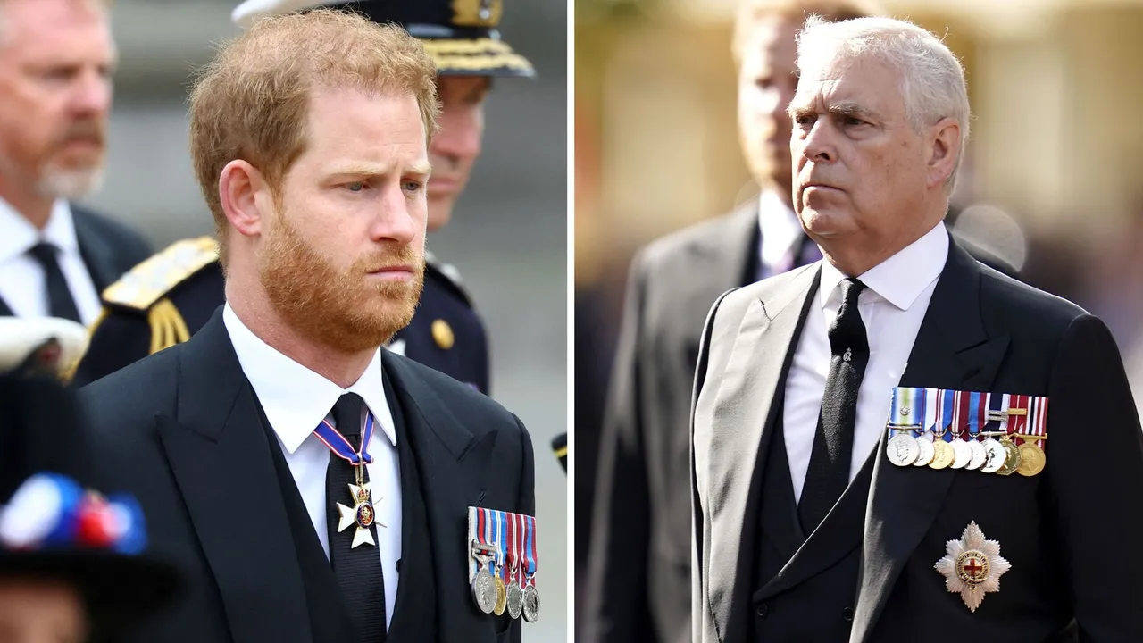 Prince Harry, Andrew King Charles III Coronation