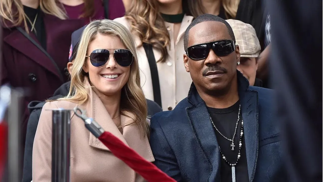 Eddie Murphy and Paige Butcher (File image)