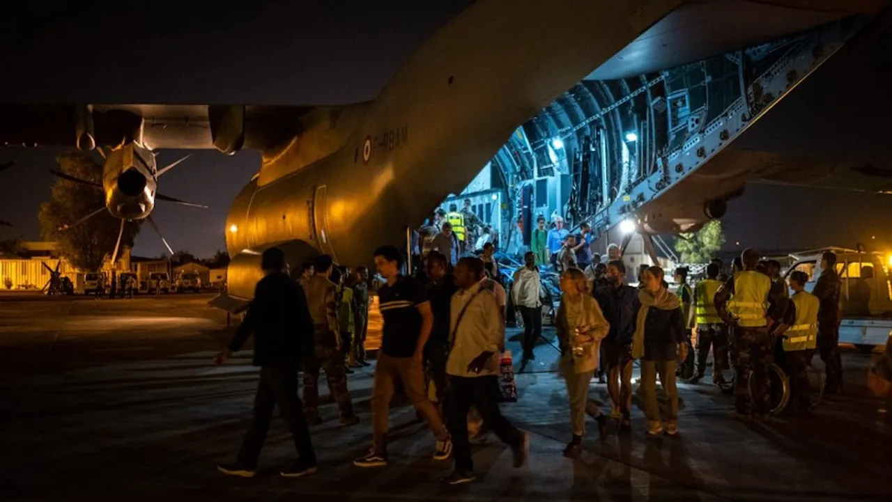 France Sudan evacuation
