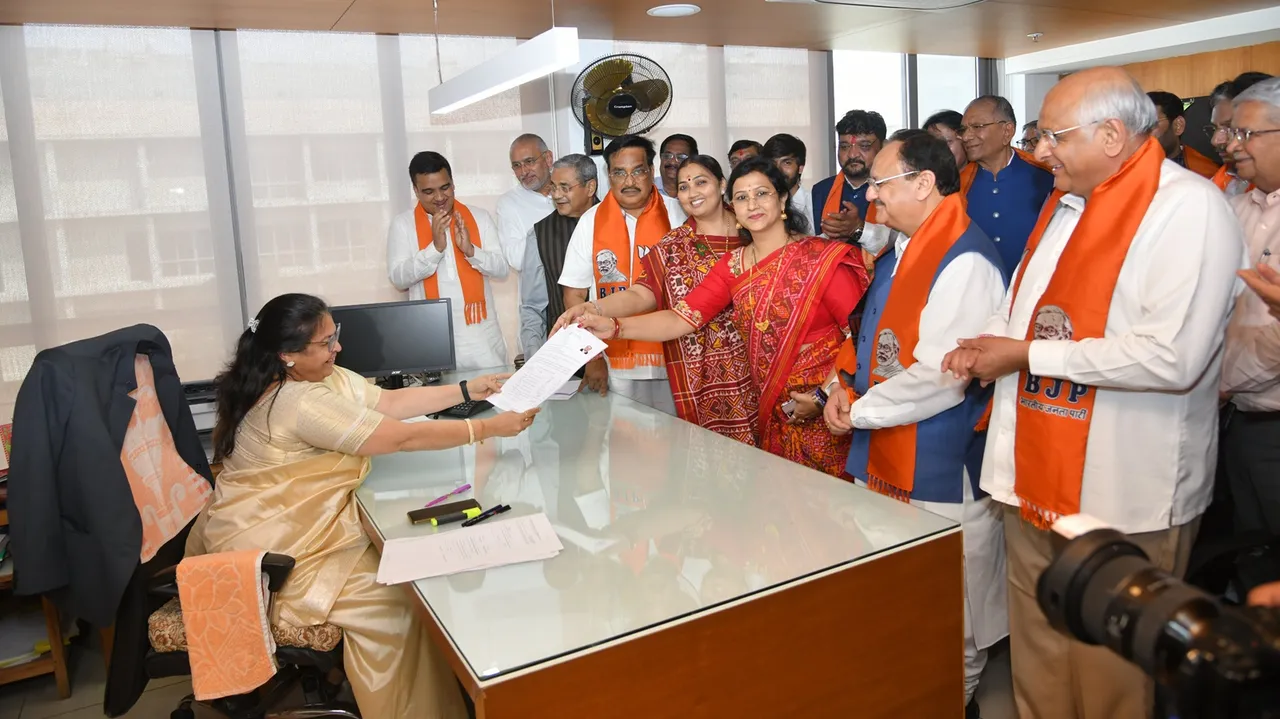JP Nadda Rajya Sabha Gujarat