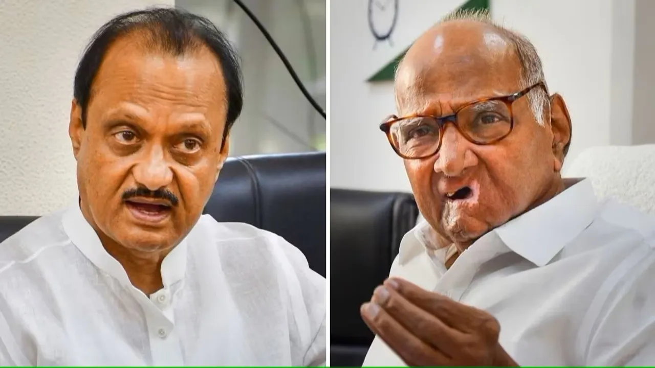 Ajit Pawar Sharad Pawar
