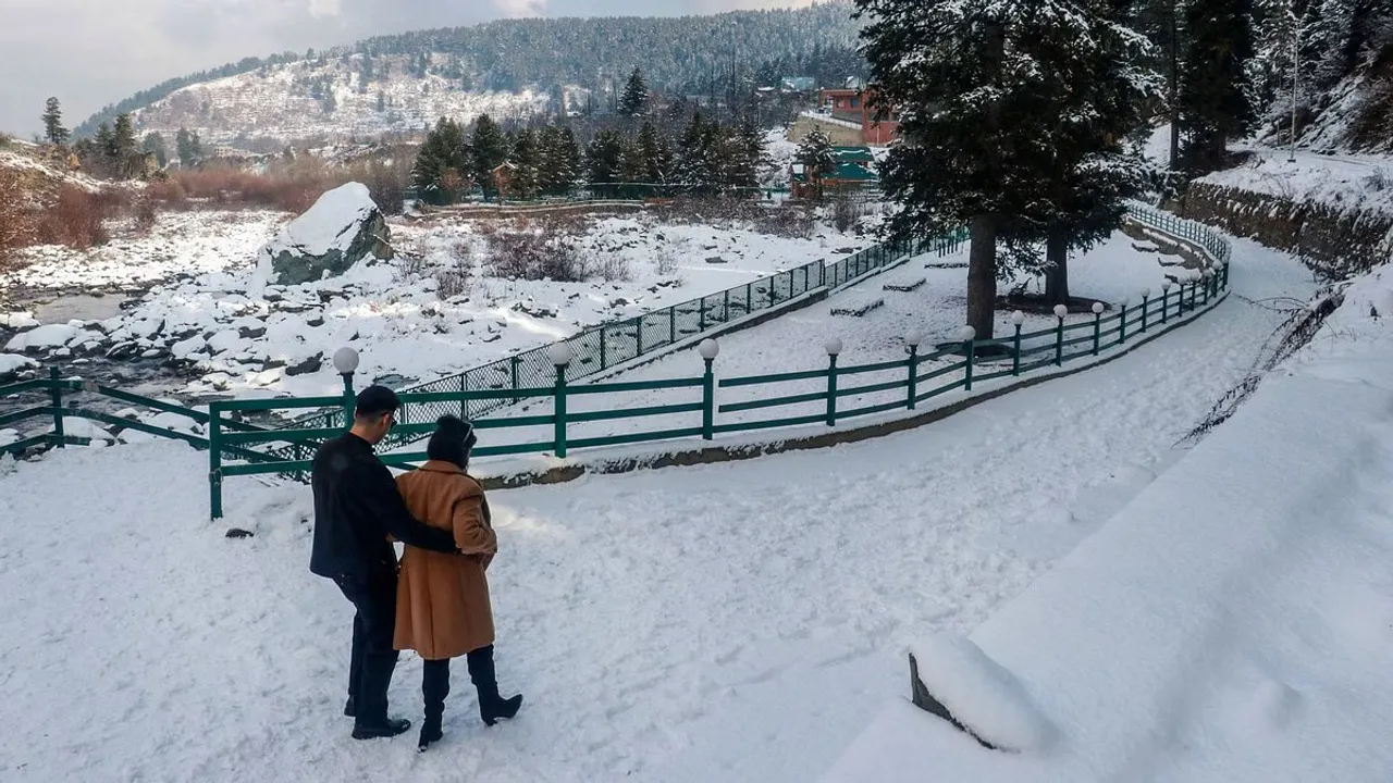 Kashmir snowfall 