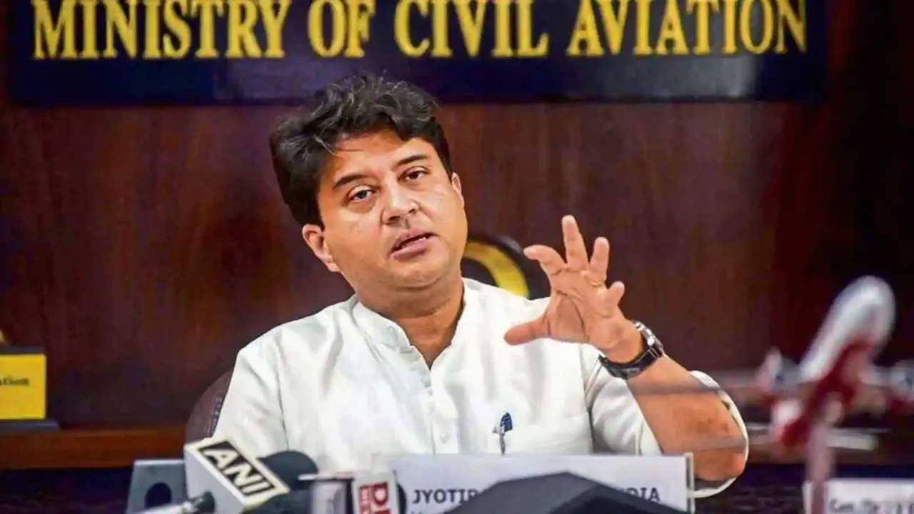 Ministry of Civil Aviation Jyotiraditya Scindia