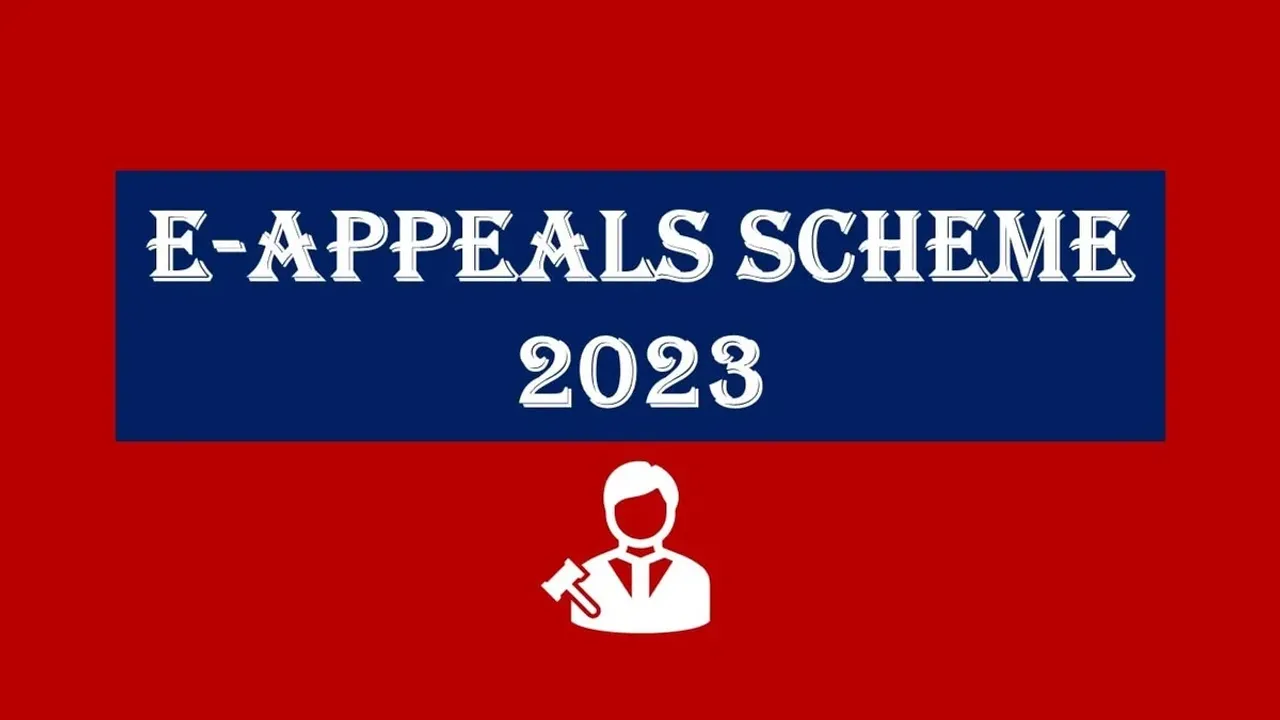 e-appeals scheme CBDT