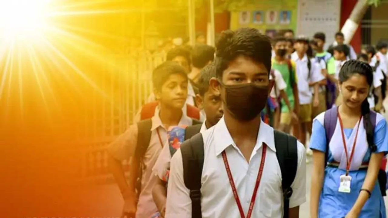 Heatwave school closed Students summer