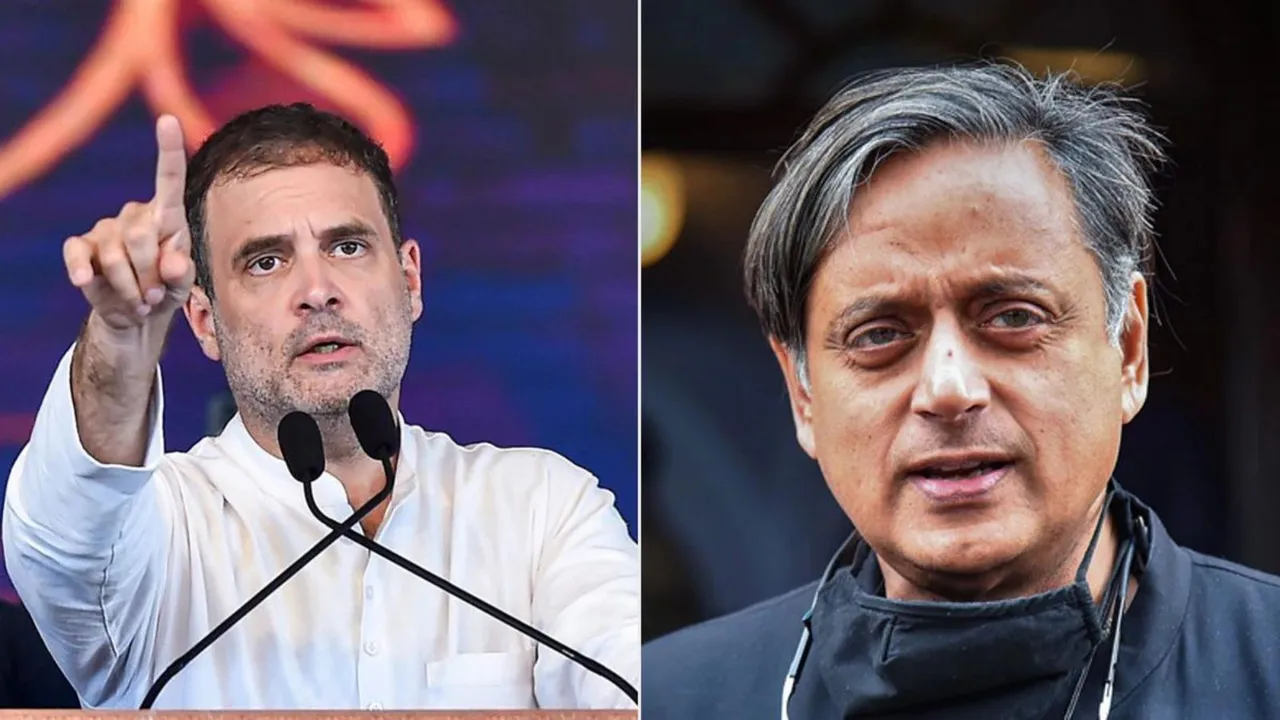 Rahul Gandhi Shashi Tharoor