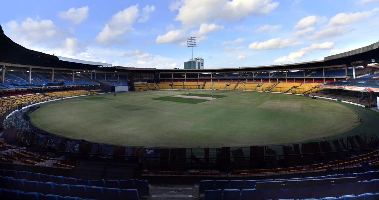 Officials believe that water from the sewage treatment plant inside the M. Chinnaswamy Stadium will suffice for purposes like watering the outfield and pitch.