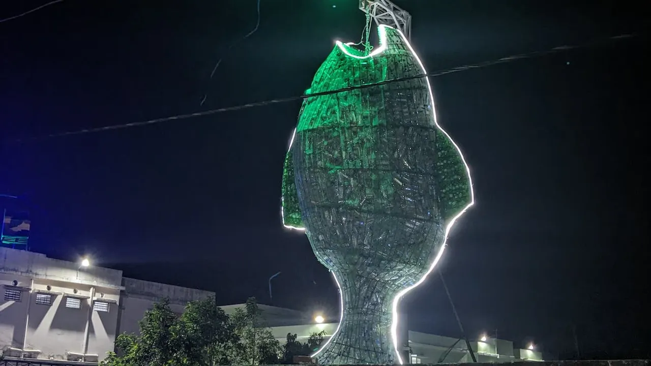 Berhampur ITI giant fish