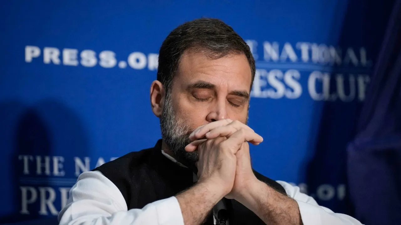 Rahul Gandhi Sad