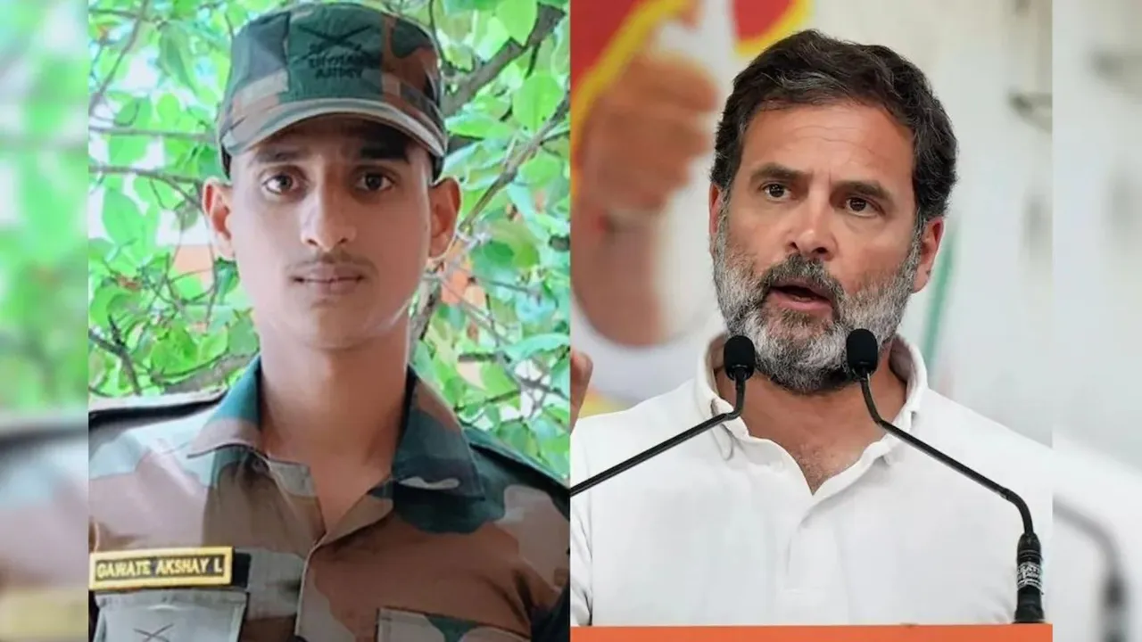Agniveer Akshay Gawate Rahul Gandhi