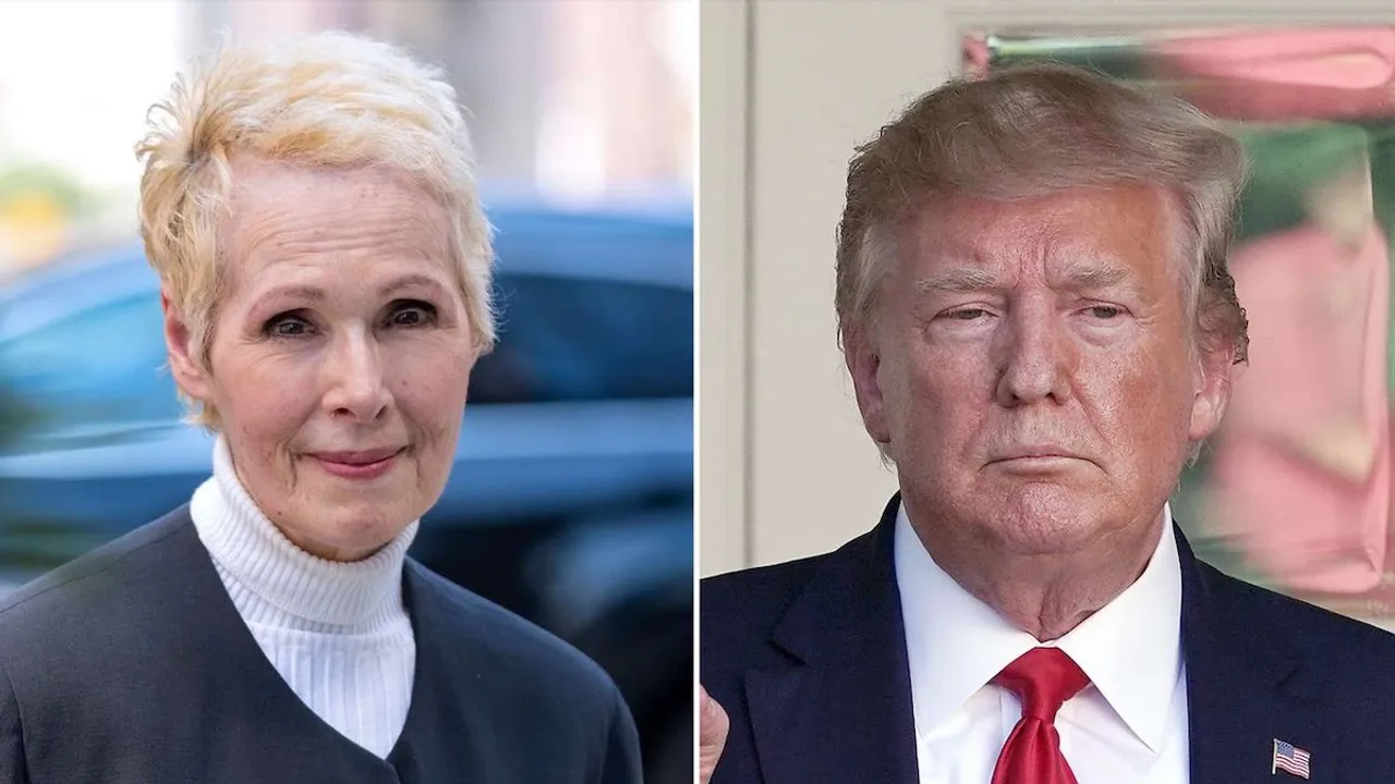 E. Jean Carrol and Donald Trump